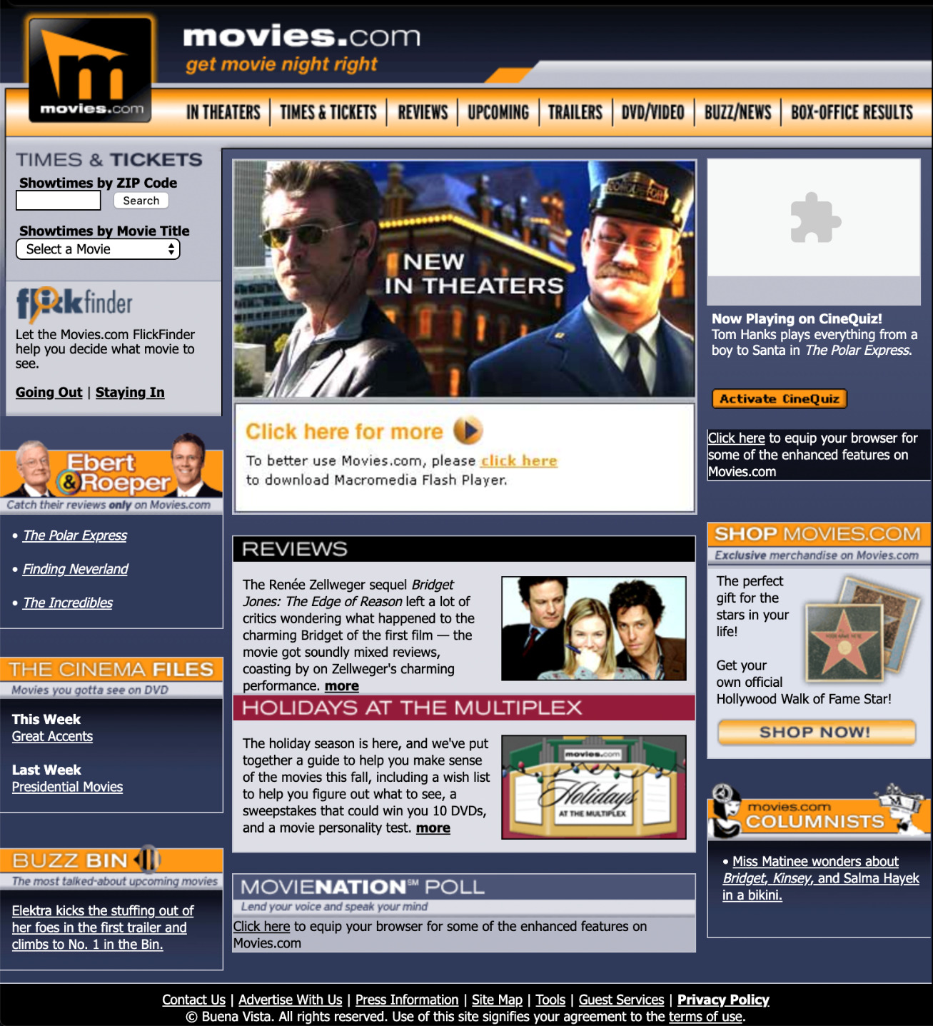 Movies.com screenshot